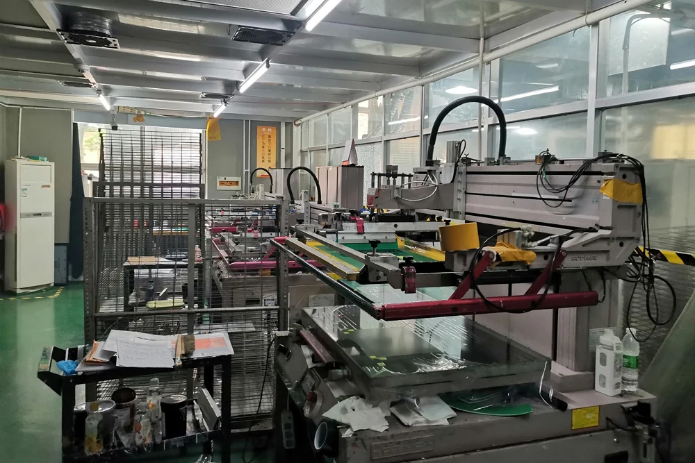 Printing production area